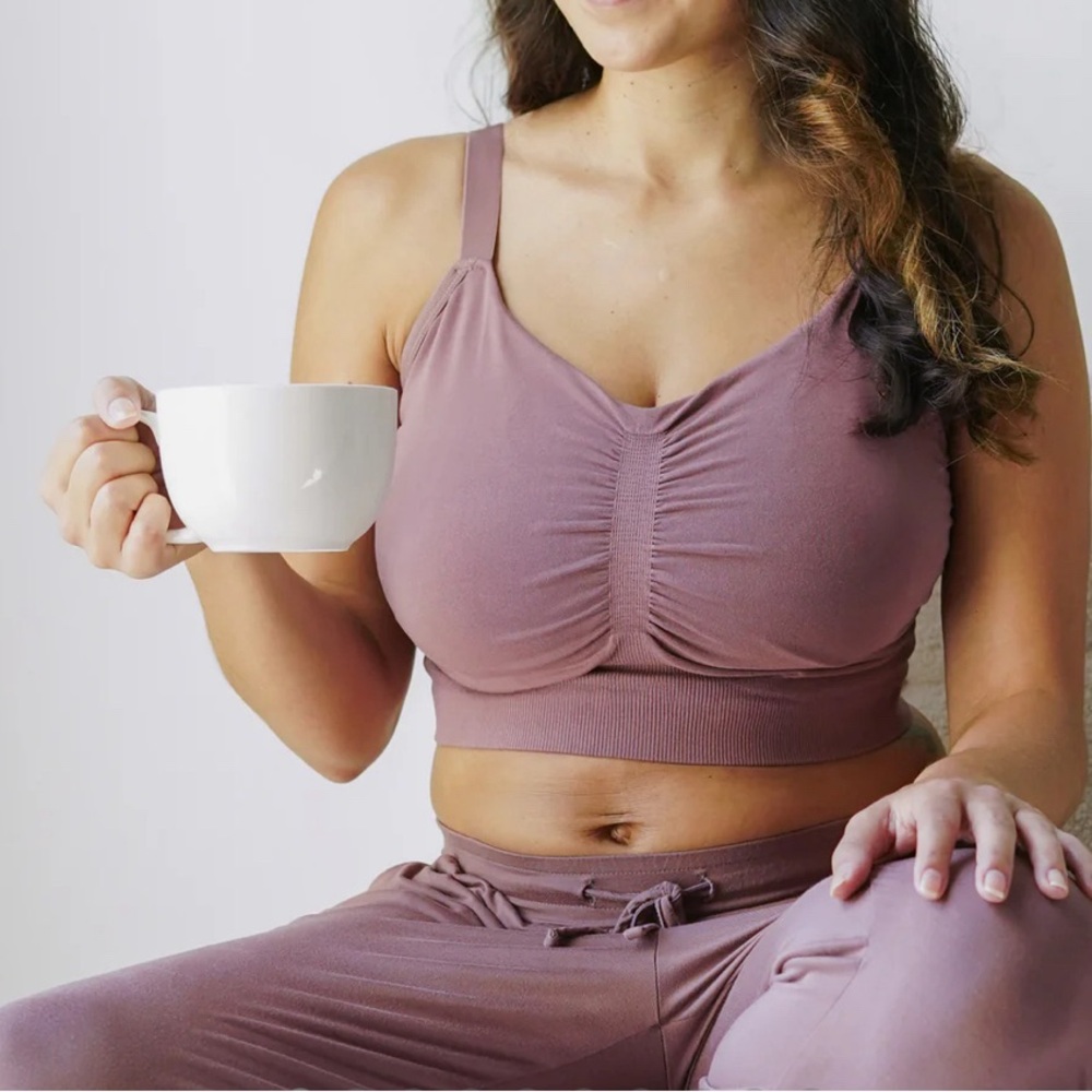 Kindred Bravely Sublime® Bamboo Hands-Free Pumping Lounge & Sleep Bra